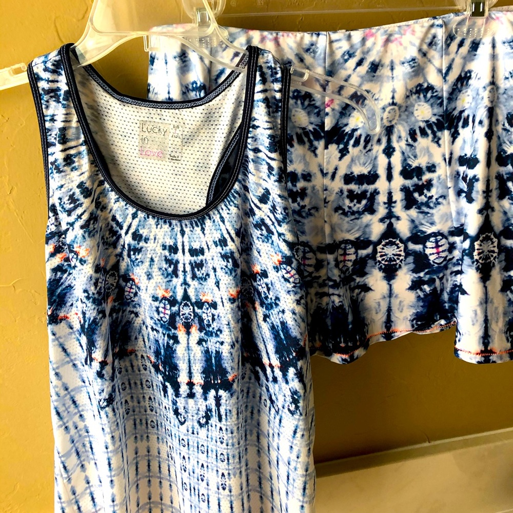 Lucky in Love skirt and top. Perfect condition!